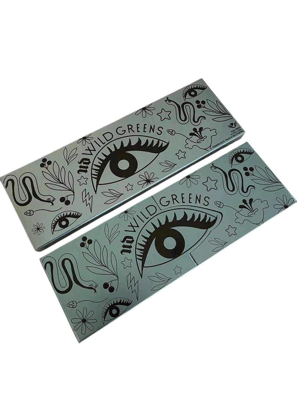 Urban Decay Wild Greens Eyeshadow Palette Green Shades NEW Vegan Cruelty-Free
